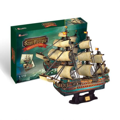 Puzzle 3D The Spanish Armada San Felipe
					 - neuveden