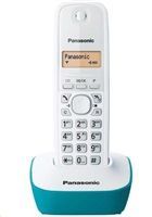 Bezdrátový tel. Panasonic KX-TG1611FXC modrozelený