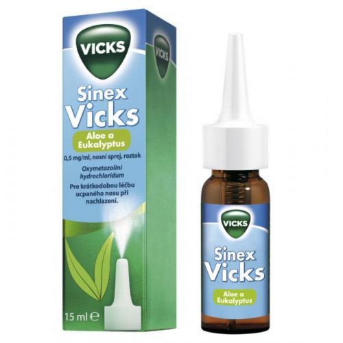 VICKS Sinex Aloe a Eukalyptus 15ml