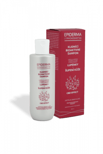 EPIDERMA bioaktivní CBD šampon při lupénce 200ml