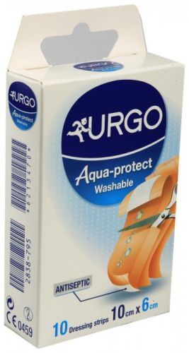 URGO AQUA PROTECT Omyvatelná náplast 10cmx6cm 10ks