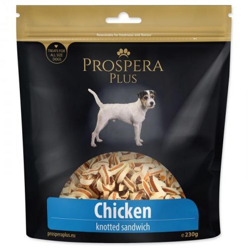 Prospera Plus uzlíky kuřecí sandwich 230g