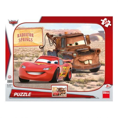 Auta: Blesk & Burák - puzzle 12 dílků
					 - neuveden