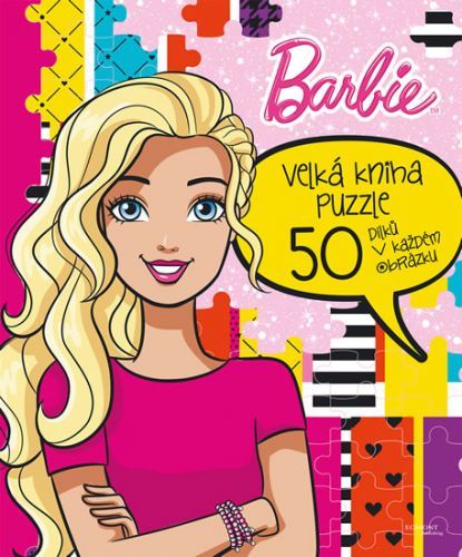 Barbie - Velká kniha puzzle
					 - neuveden