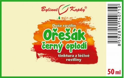 Ořešák černý (americký) oplodí - bylinné kapky (tinktura) 50 ml