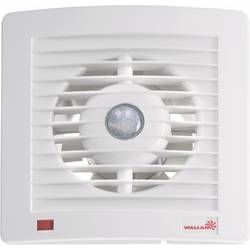 Vestavný ventilátor s detektorem pohybu Wallair 125, 20110604, 230 V, 95 m3/h, 16 cm