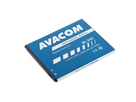 Baterie Avacom pro Lenovo A6000, Li-Ion 3,8V 2300mAh (náhrada BL242)