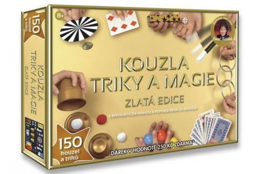 HM Studio Kouzla triky a magie Zlatá edice 150 triků