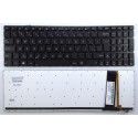 klávesnice Asus N56 N56V U500VZ N76 R500V R505 S550C black CZ česká noframe podsvit