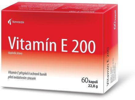Vitamín E 200 cps.60