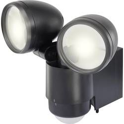 Venkovní LED reflektor s PIR detektorem, Renkforce Cadiz 1435592, 2 W, neutrálně bílá, černá