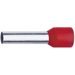 Dutinka Klauke 1718, 1 mm², 8 mm, částečná izolace, červená, 1000 ks