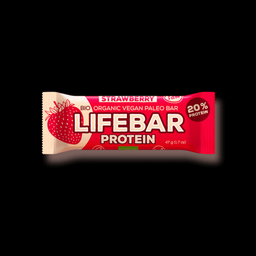 Lifefood Lifebar PROTEIN jahoda , 47 g