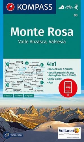 Monte Rosa, Valle Anzasca Valsesia  88  NKOM
					 - neuveden