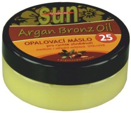 Opalovací máslo s arganovým olejem SPF 25 200 ml