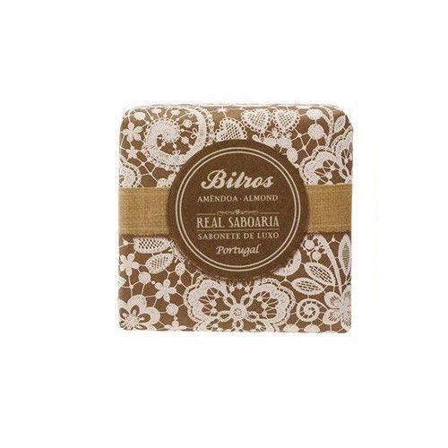 Real Saboaria Bilros Soap - Almond  luxusní mýdlo s vůní mandle  50 g