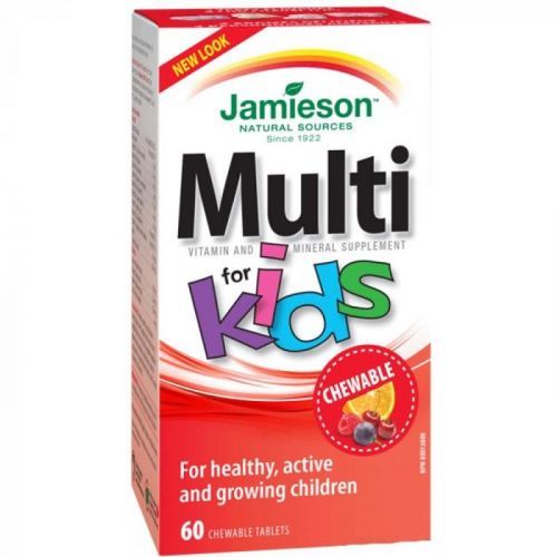 JAMIESON Kids Multivitamin cucací 60 tablet