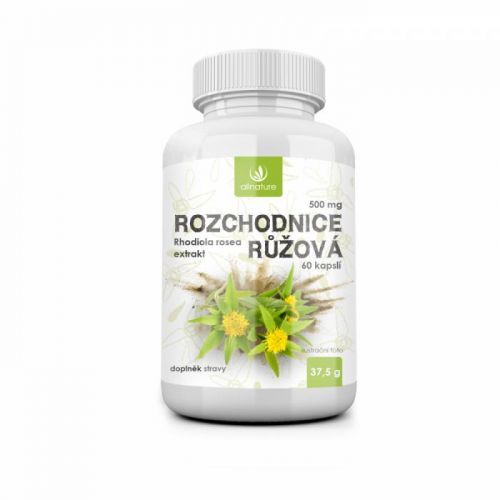 ALLNATURE Rozchodnice růžová 500 mg 60 kapslí