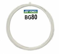 Badmintonový výplet Yonex Micron BG80 White (0.68 mm)