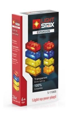 Stavebnice LIGHT STAX EXPANSION kompatibilní LEGO