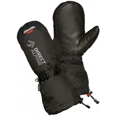 Direct Alpine Thermo Mitt 1.0 black unisex lyžařské palcové rukavice S