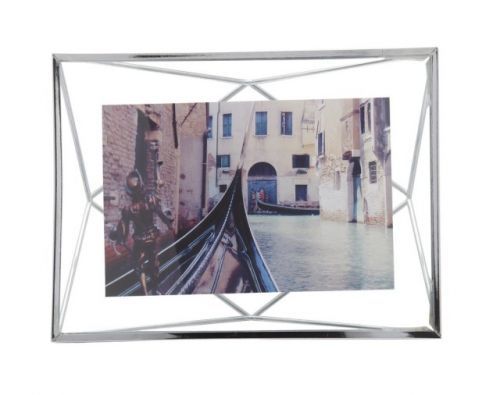 Rámeček na fotografii 10x15 cm Umbra PRISMA - stříbrný