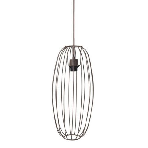 Lustr 50 cm Broste CAJO - šedohnědý