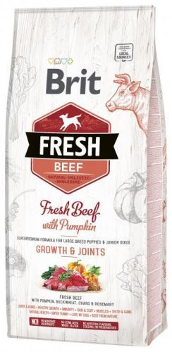 BRIT Fresh Beef with Pumpkin Puppy Large 12kg