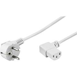 Síťový kabel s IEC zásuvkou Goobay 93120, 5 m, bílá