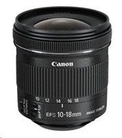 Canon EF-S 10-18mm f/4.5-5.6 IS STM zoom objektiv