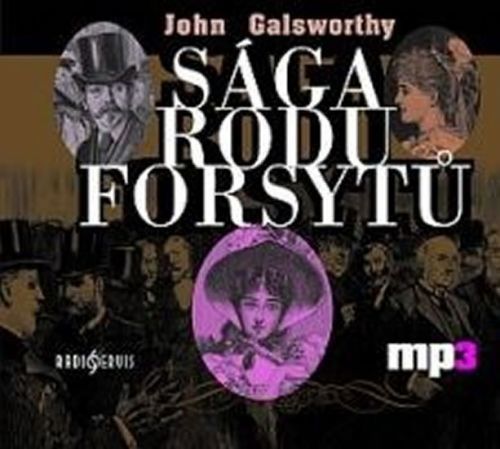 Sága rodu Forsytů - CD mp3
					 - Galsworthy John