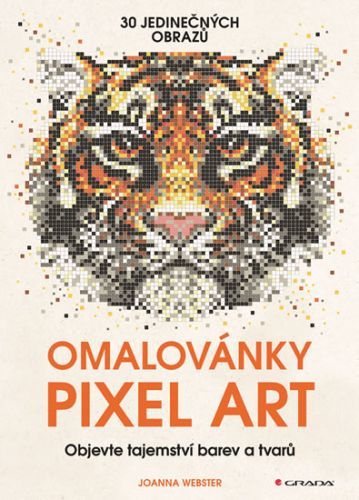Omalovánky Pixel Art - Tajemství barev a tvarů
					 - Webster Joanna