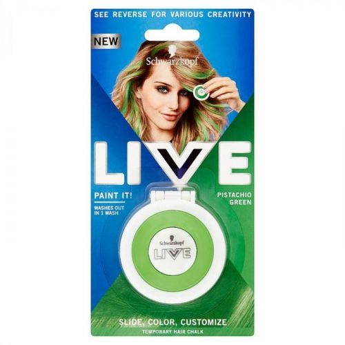 Schwarzkopf live Paint It Shamrock Green křída na vlasy 50 ml