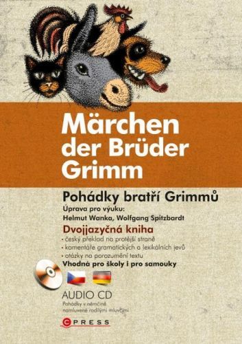 Pohádky bratří Grimmů - Märchen der Brüder Grimm - bratři Grimmové - e-kniha