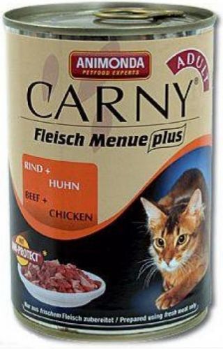 Animonda Carny Adult hovězí a kuře konzerva pro kočky