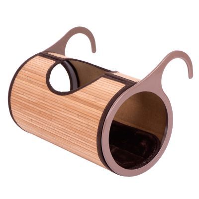 Lehátko na topení Natural Retreat - béžová / hnědá