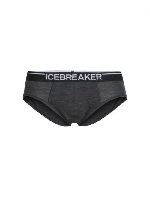 ICEBREAKER Mens Anatomica Briefs, Jet HTHR velikost: S