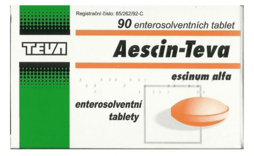 AESCIN-TEVA 20MG enterosolventní tableta 90