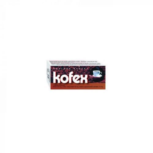 Kofex tbl.80 přír.kofein+guarana