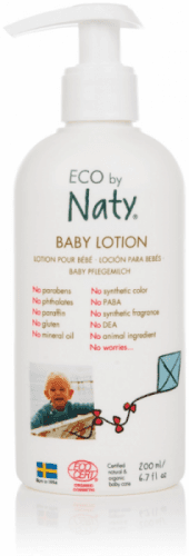 Naty Dětské tělové mléko BIO (200 ml)