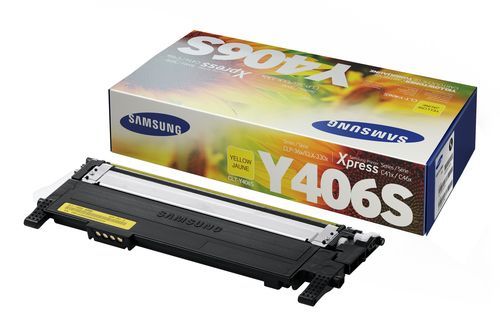 Samsung toner CLT-Y406S/ELS pro CLP-360/365,CLX-3300/3305/C410/C460/C467 - 1000 stran