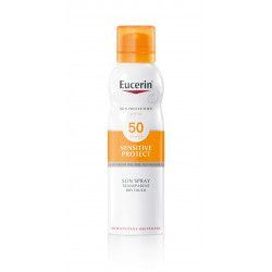 Eucerin SUN Sensitive Protect Dry Touch SPF50 transparentní sprej 200 ml