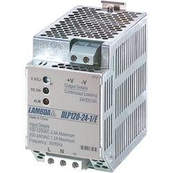 Napájecí zdroj na DIN lištu TDK-Lambda DLP-120-24-1/E, 5 A, 24 V/DC