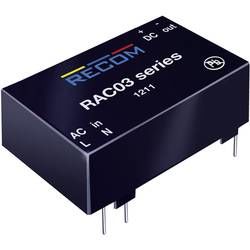Síťový zdroj do DPS Recom International RAC03-24SC, 24 V/DC, 0,125 A, 3 W