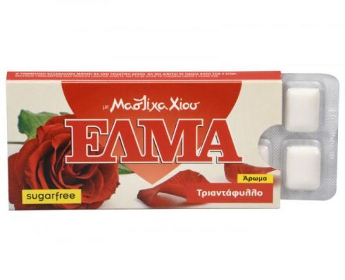 ELMA Rose Chewing Gum 10 ks