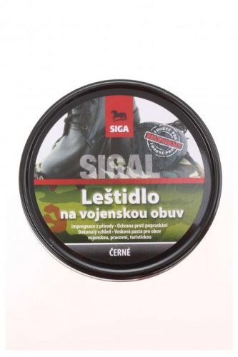 Ecco Siga vojenské leštidlo černé 250g 1261013