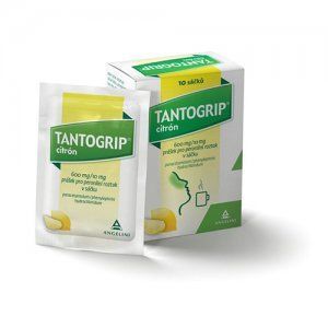 Tantogrip citrón 600mg/10mg por.plv.sol.scc.10