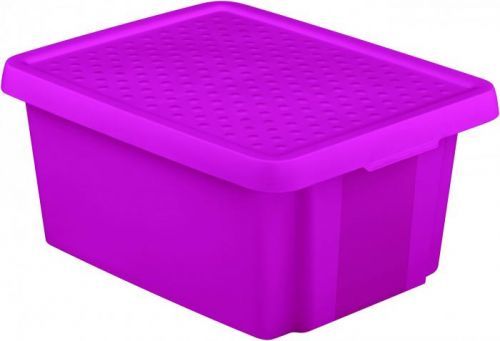 CURVER Úložný box s víkem 20L - fialový