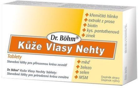 Dr. Böhm Kůže, vlasy, nehty, 60 tablet