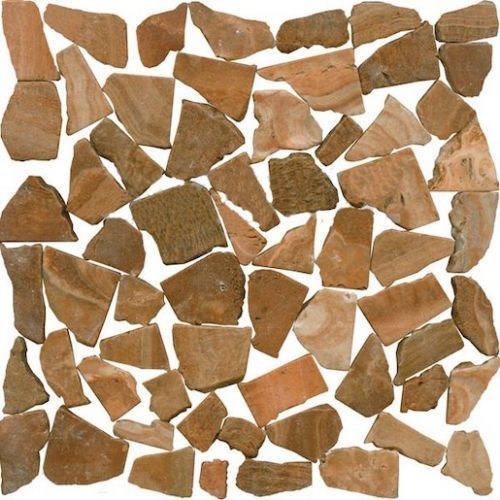 Premium Mosaic Stone Mozaika oranžové kameny cm 30x30 cm STMOSORW
